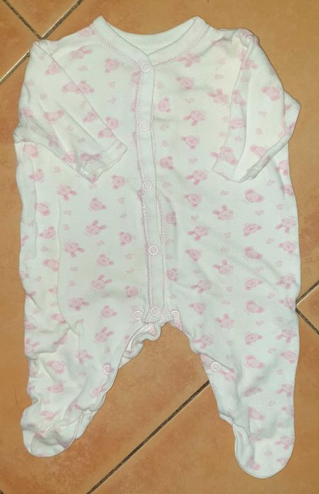 Paczka markowych ubranek dla dziewczynki * 10 szt. * 0-3 mies.