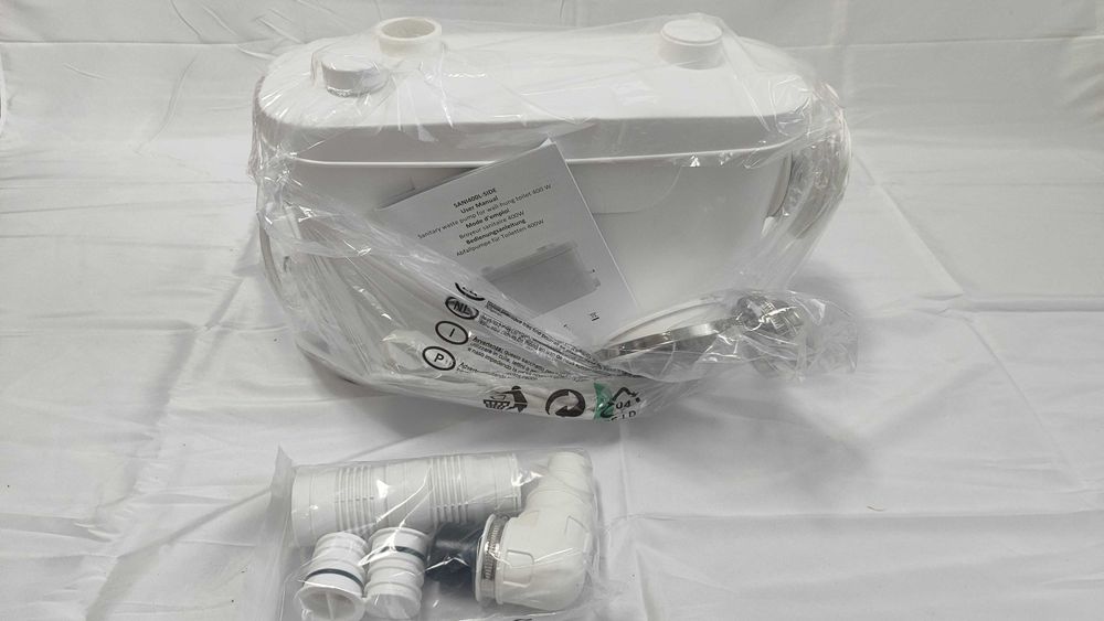 Pompa do WC z rozdrabniaczem 400W | Przepompownia | Młynek | 100 l/min | FV VAT