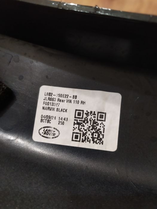 Розширювачі арок (накладки на арки) Land Rover Defender