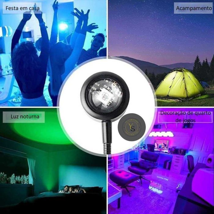 Lâmpada LED de néon de luz noturna