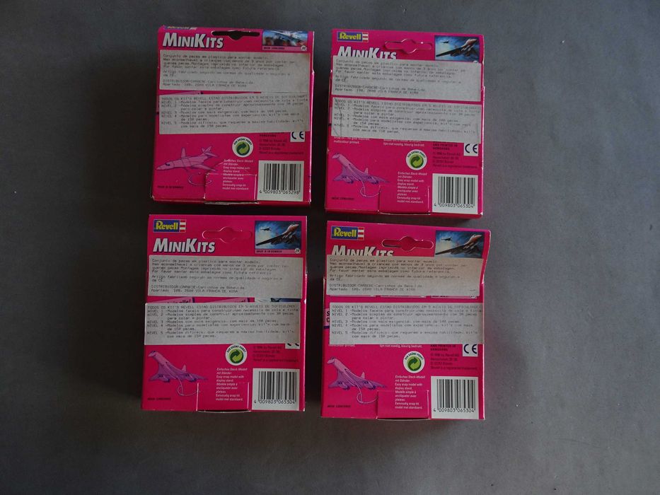 Mini-kits da Revell (kit selado)