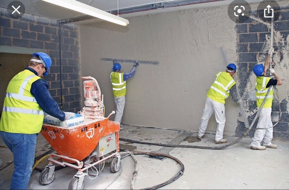 Гіпсова штукатурка машинного нанесення