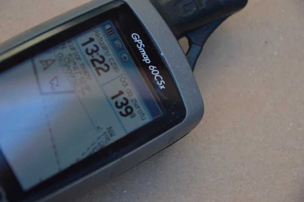 Nawigacja Garmin 60 csx + uchwyt Touratech / motocykl rower turystyka