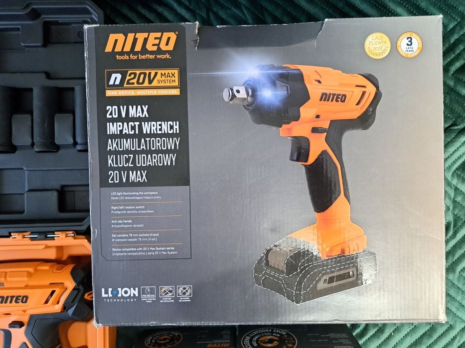Klucz udarowy Niteo 20V