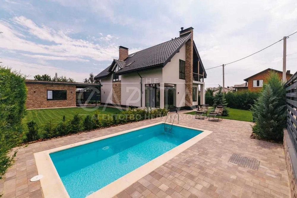 Продаж будинку 240м2 з басейном, газ, автономний | Софіївська борщагівка
