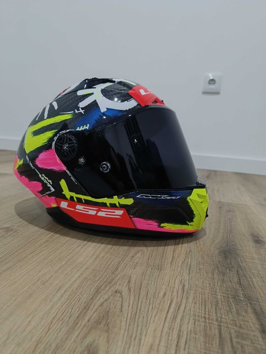 Capacete ls2 ff805 thunder Gp aero réplica Aldeguer 2025