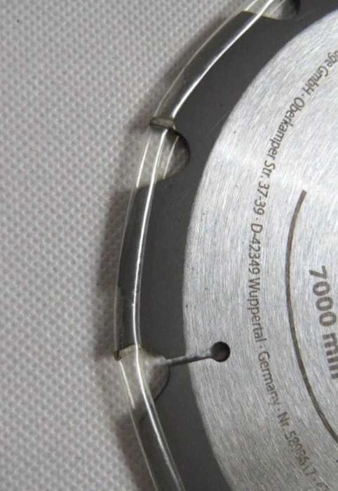 Tarcza do piły tarczowej 190 x 2,6 x 30mm 12 zębów firma DURO