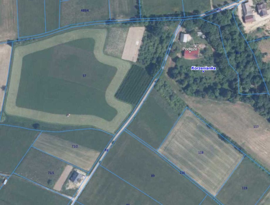 OSTATNIE działki budowlane 12-25a - Łęka k. Nowego Sącza - Widok 4