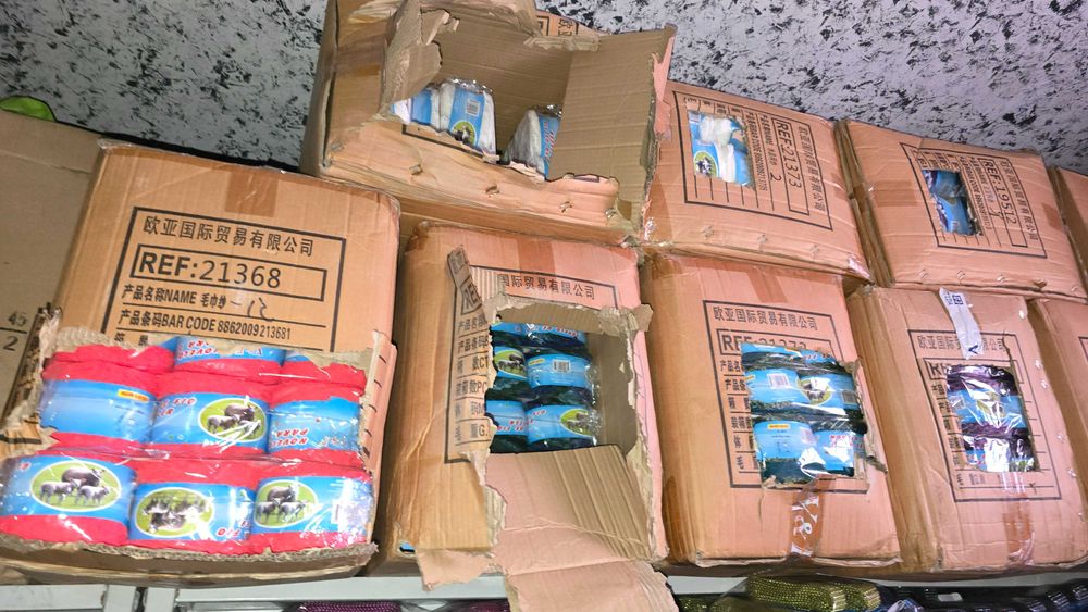 Lote de Rolos para tricô ou crochê