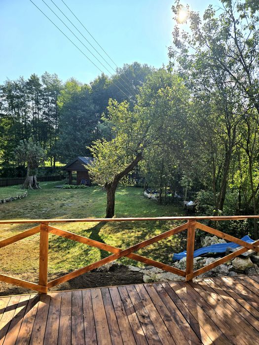 Domki nad rzeką balia jacuzzi Jura krakowsko-częstochowska
