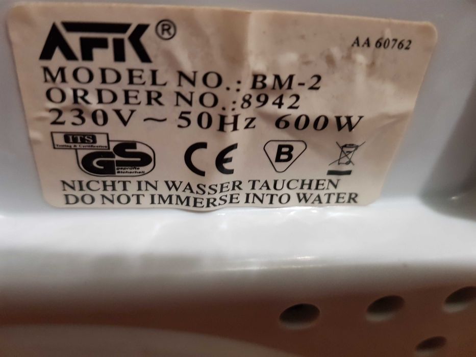 Maszyna do chleba 230v