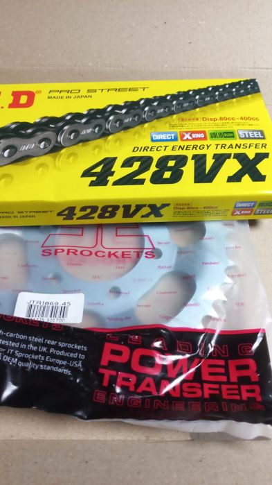 Цепь DID звезды JT комплект на мотоцикл Honda Yamaha Kawasaki Suzuki