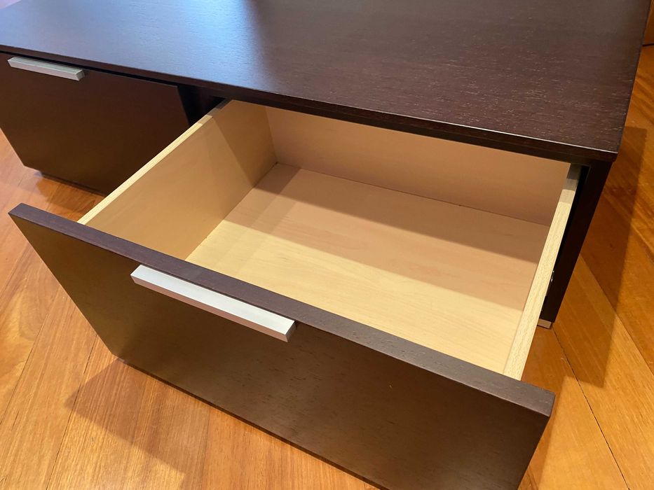 Móvel TV em madeira Wengue