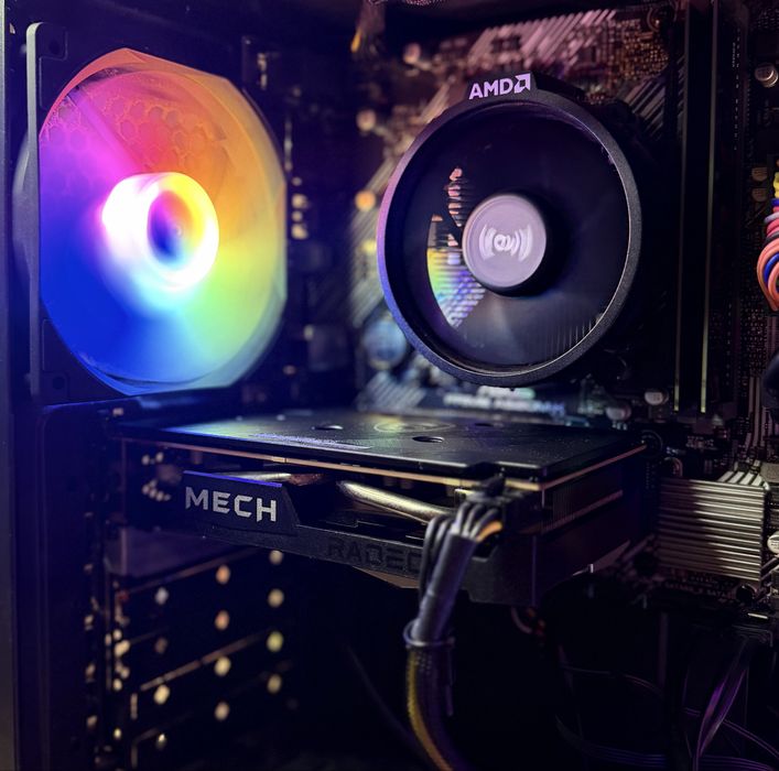 Torre Ryzen 5 com Radeon
