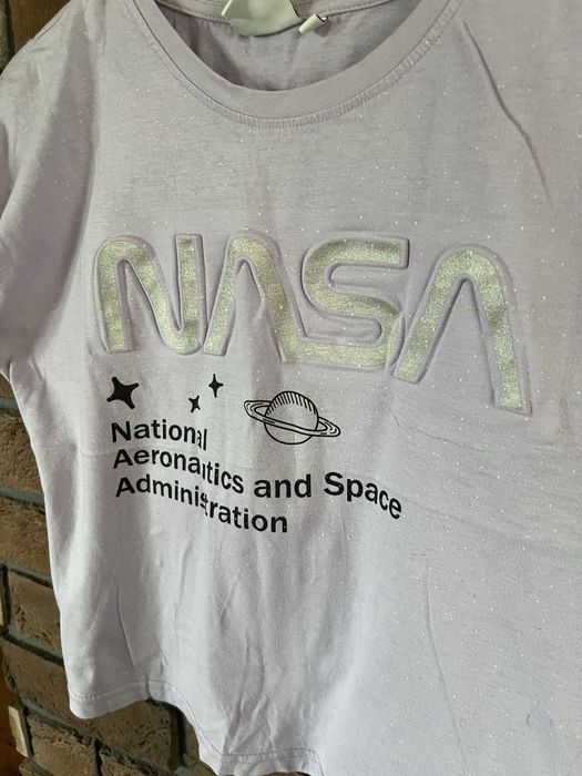 Koszulka crop top Nasa XS