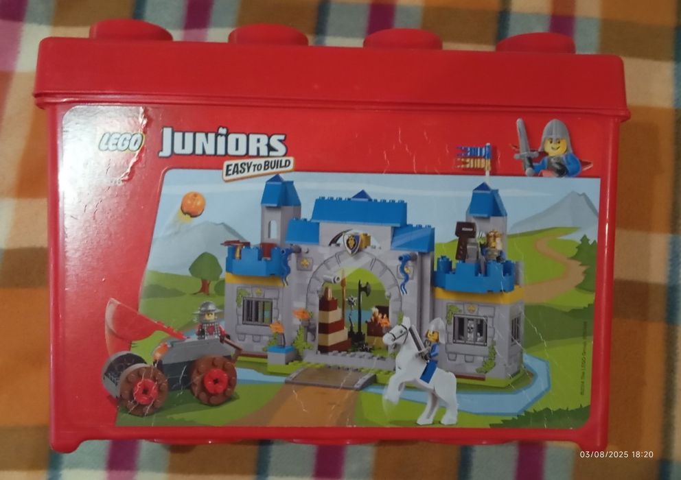 Caixa vermelha da LEGO