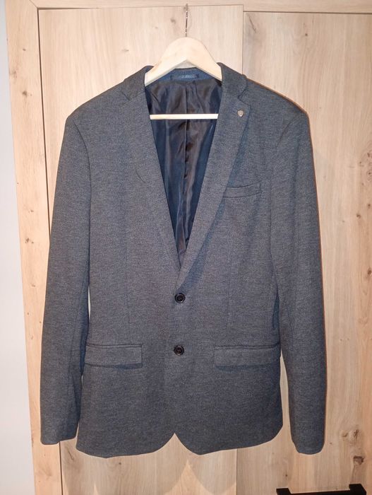 Marynarka Selected Homme szara rozmiar M / L (stan bdb, mało używana)