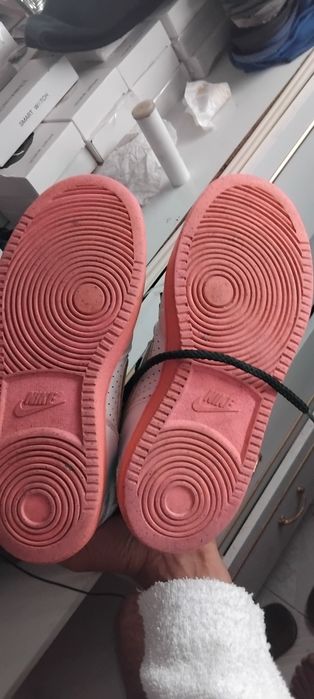 Nr, ténis da Nike branco e cinzento unisexo