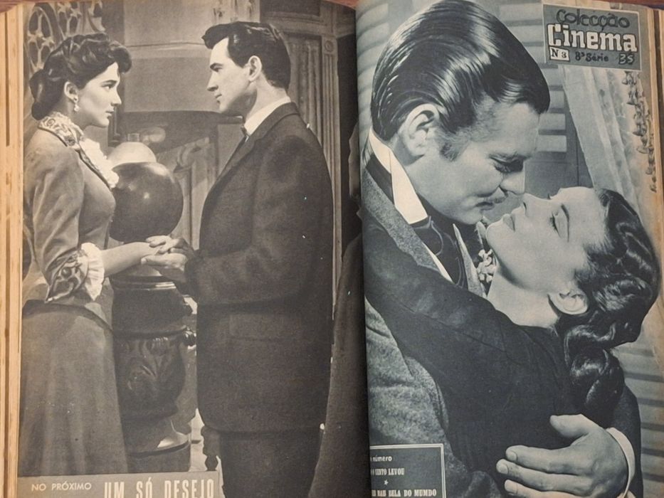 Volume encadernado colecção "Cinema" anos 50