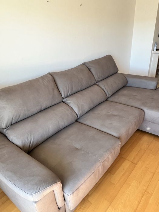 SOFA *NOVO Chaise longue NAHIA 4 lugares da conforama