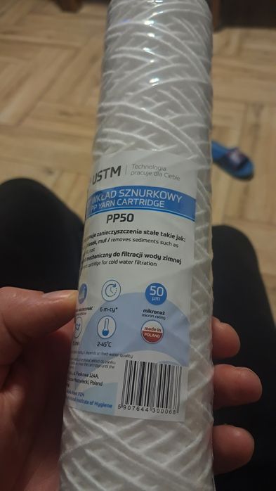 Wkład sznurkowy  10 cali PP50 8szt