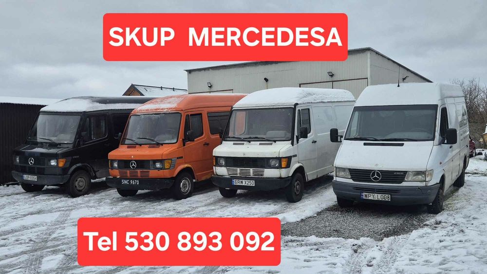 Skup Mercedes Sprinter--Kaczka *Warka * Góra Kalwaria * Grójec