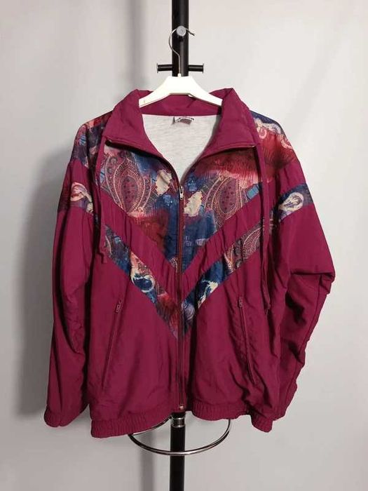 Szybki Dres Szelest size S Vintage Boxy Retro Y2K 90s Rave Hakken