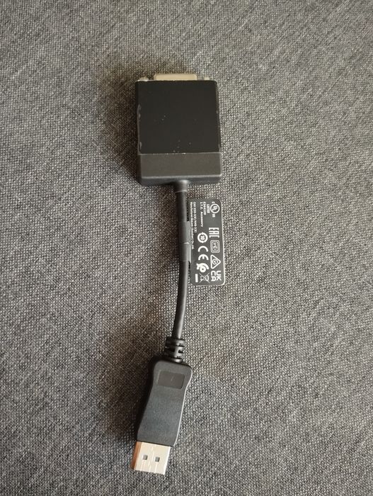 Dell adapter display port do DVI( single link)