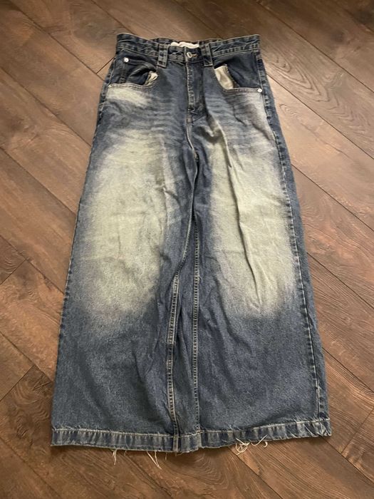 Bershka Mega Baggy Jerans мега беггі широкі джинси бершка