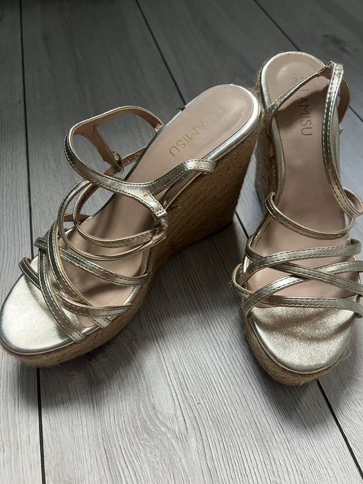 Buty koturny sandaly 38