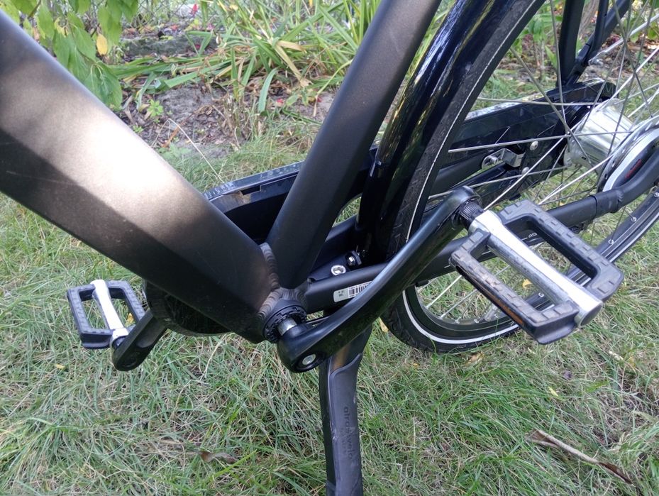 Rower holenderski Gazelle Orange C7+ czarny mat 61