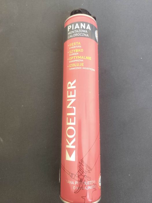 Piana montażowa całoroczna KOELNER – pistoletowa, wysoka jakość