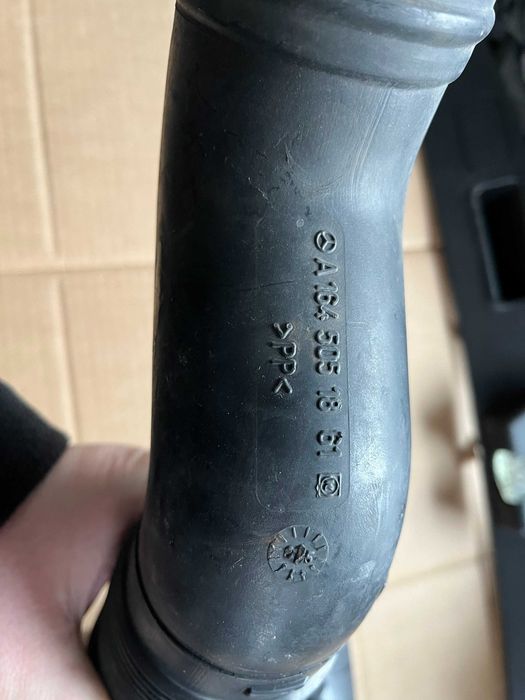 Rura powietrza dolotu Mercedes Ml W164 3.0 CDI