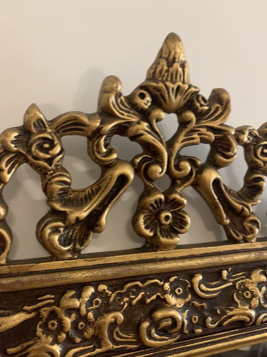 Conjunto mesa e espelho restaurados