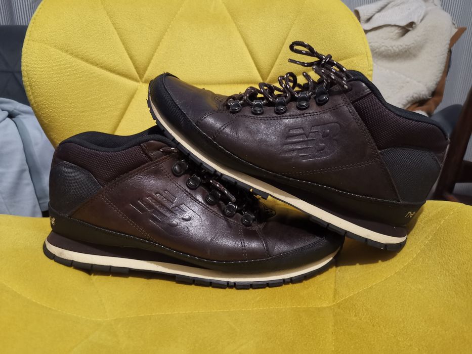 Buty zimowo jesienna New balance 43 27,5cm skóra brązowe B.d stan