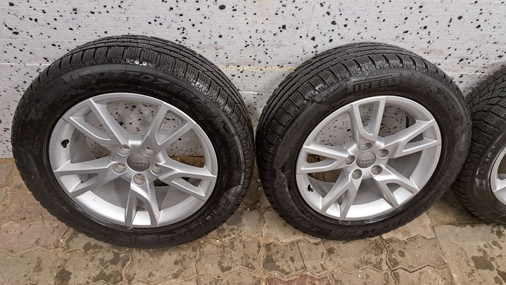 5x112 Audi Koła Zimowe 215/60/17 Pirelli 7,30mm 2019rok Audi Q3 Tiguan