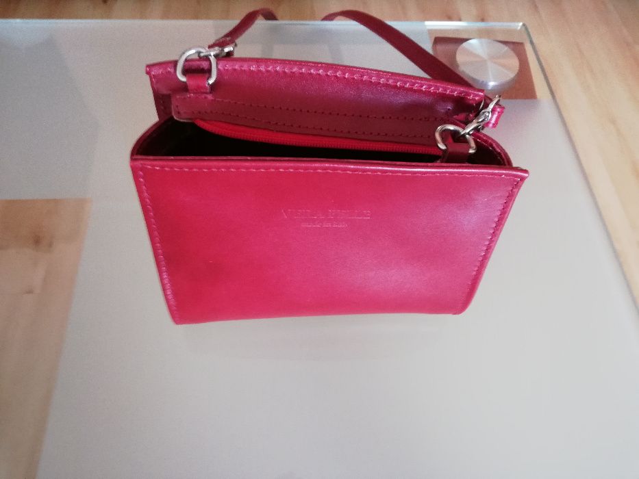 Torebka skórzana Vera Pelle-listonoszka