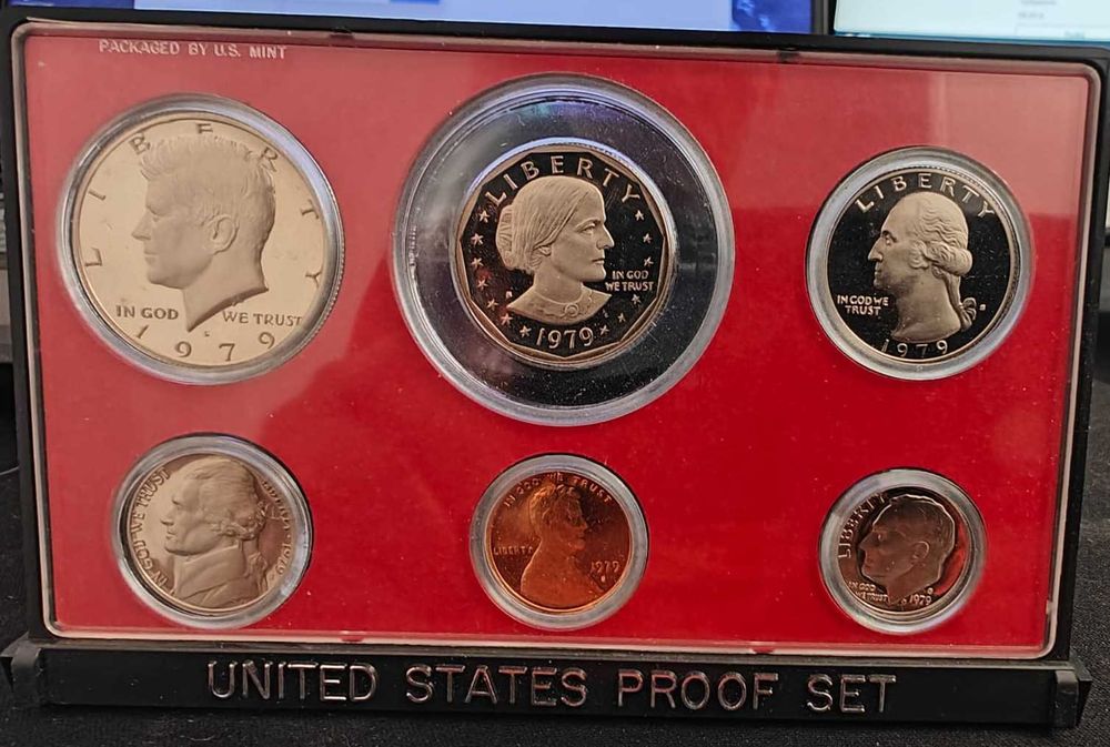 USA - Zestaw Proof Set 1979 - 6 monet Mennica San Francisco