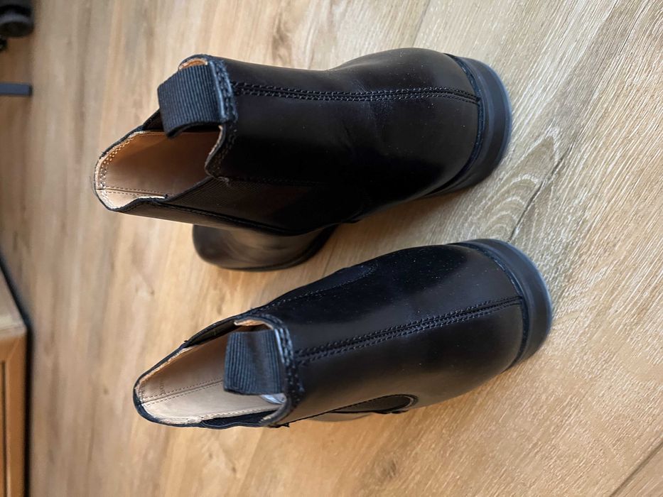 Botki sztyblety skórzane Gino Rossi męskie 43 (stan idealny)