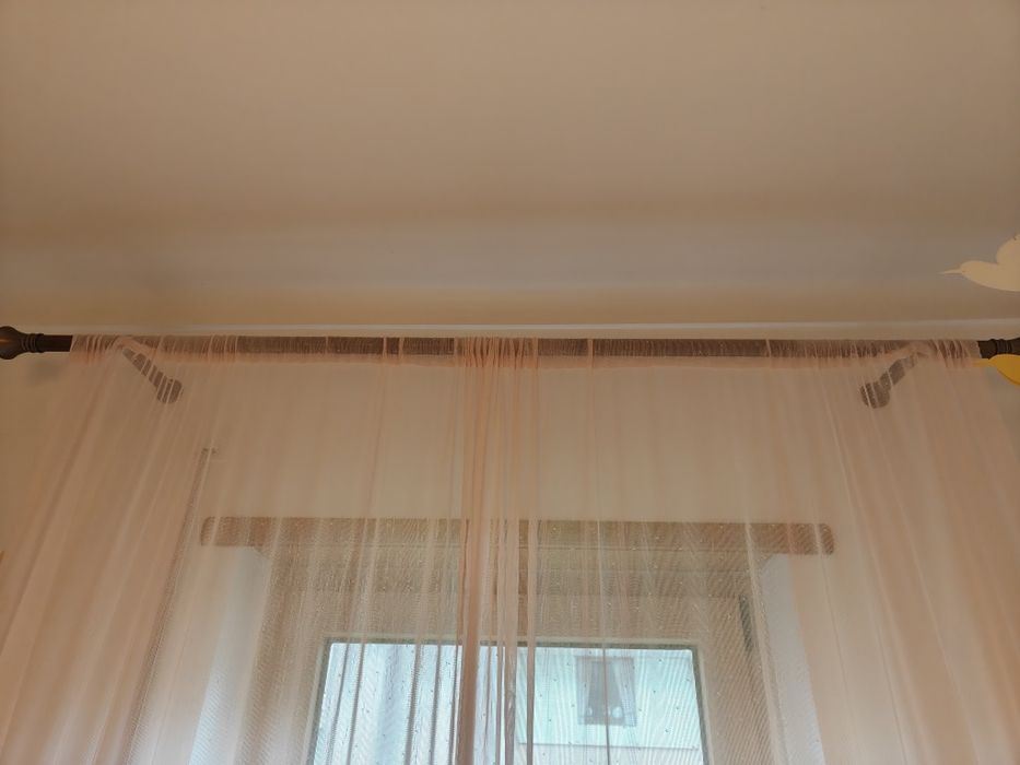 Cortinados cor de rosa