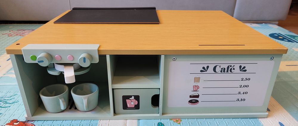 Brinquedo máquina de café
