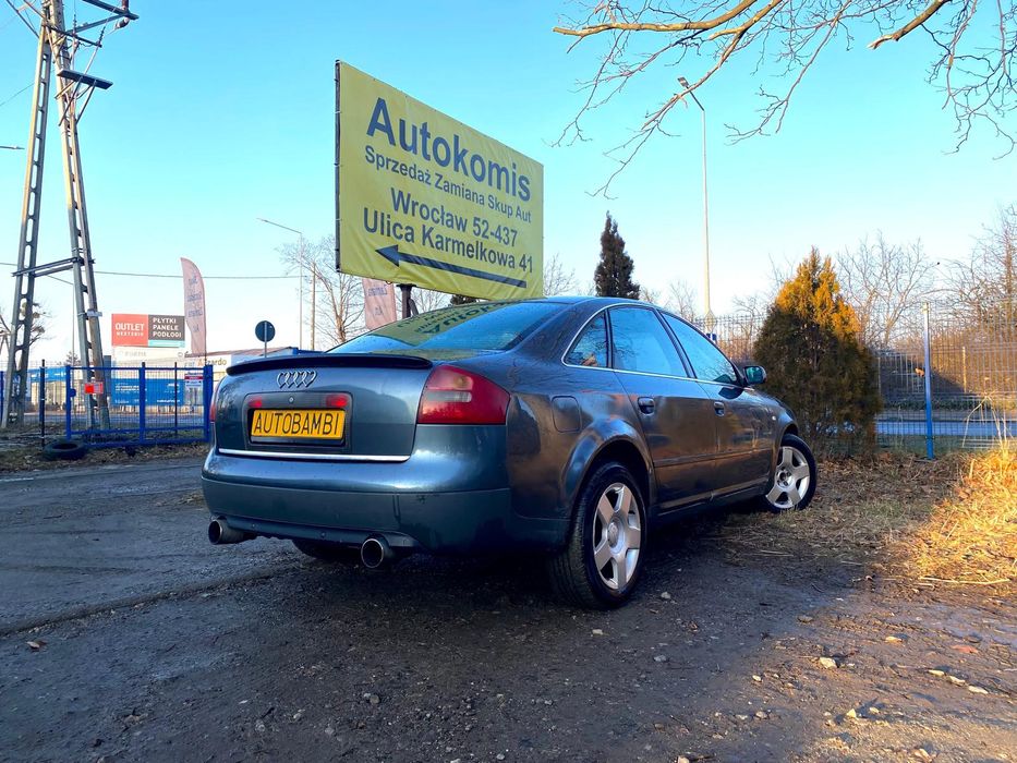 Audi A6 2000r. 2.4 benzyna//165km//hak//zamiana