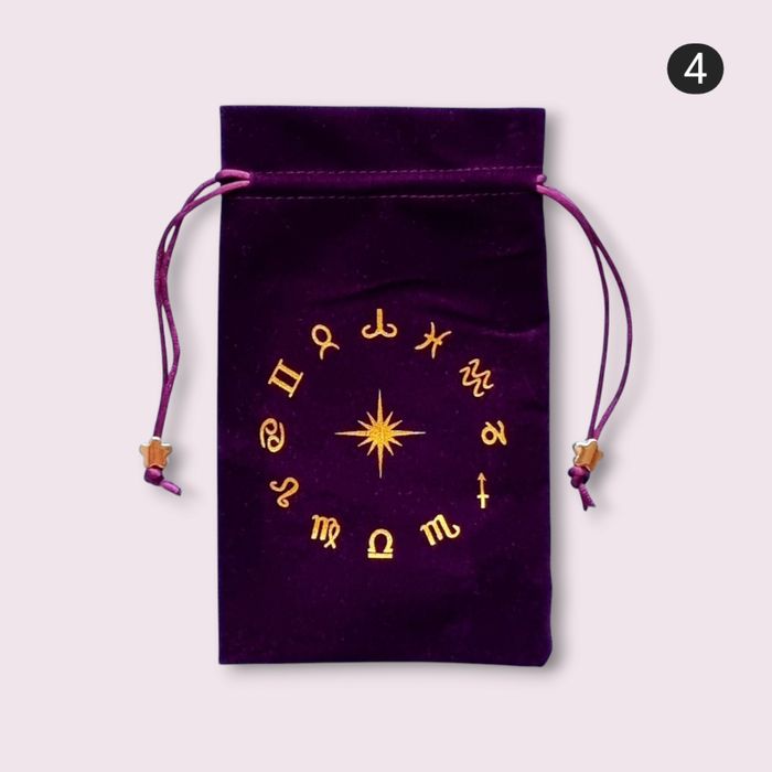Bolsas de Veludo p/ Tarot, Oráculo, Runas
