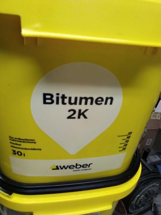 Weber bitumen 2k nie superflex nexler pecimor masa KMB hydroizolacja