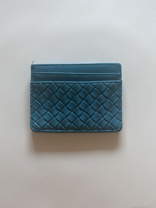 Porta cartoes do genero bottega veneta