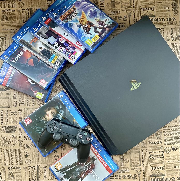Playstation 4 pro  1 tb гарантія