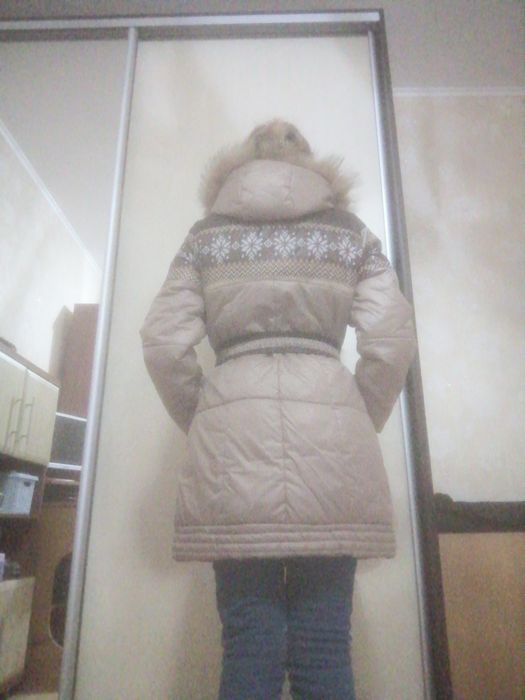 Пальто пуховик зимнее  на девочку женское