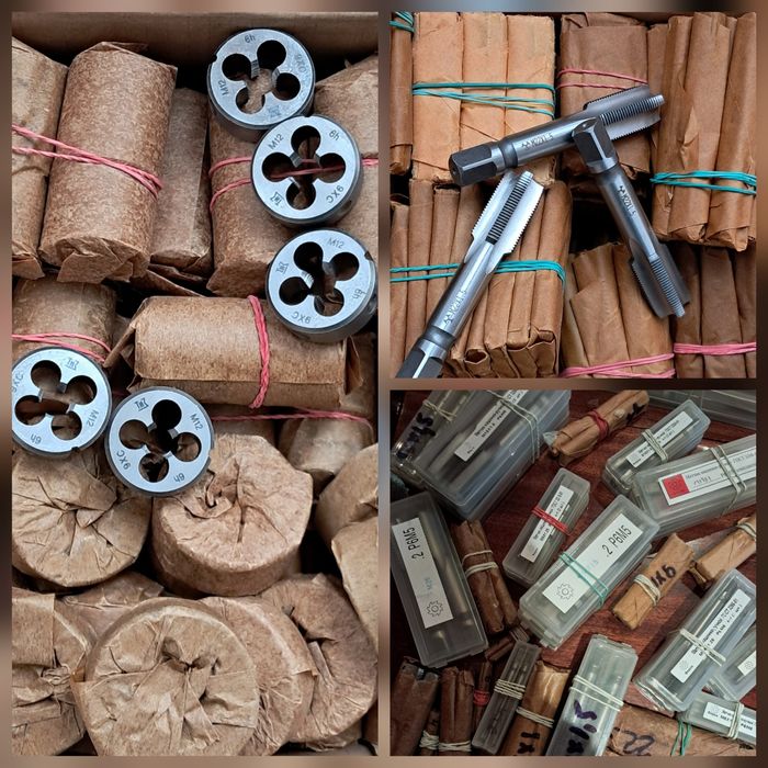 Метчик, плашка, лерка [•М3 - М30] Р6М5 (правая/левая, сверло-метчик