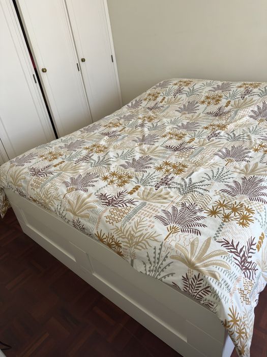 Estrutura cama c/ arrumação + estrado