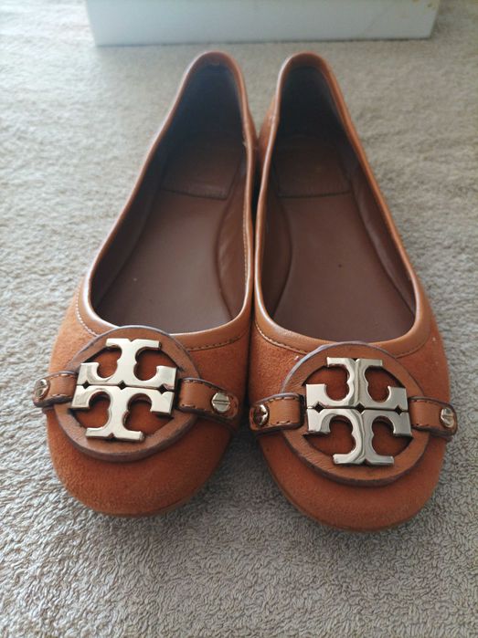 Продам балетки. Кожа нубук.Новые.37  размер.